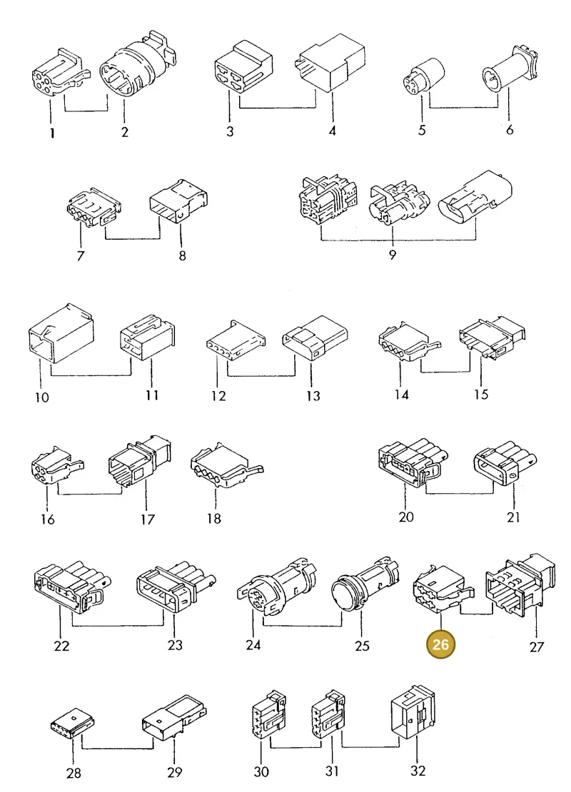 191972772 — SEAT 1J0 platform diagram 198970600, position 26