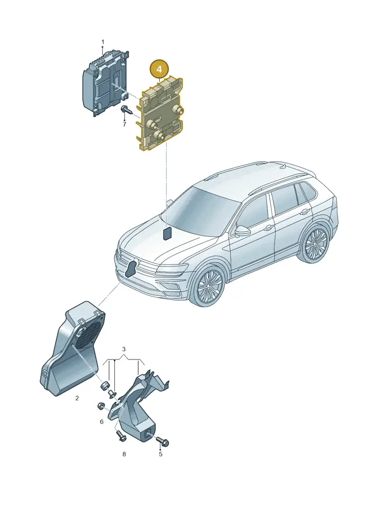 19D972597 — SEAT Tarraco FR (2018-2024) diagram 884035080, position 4