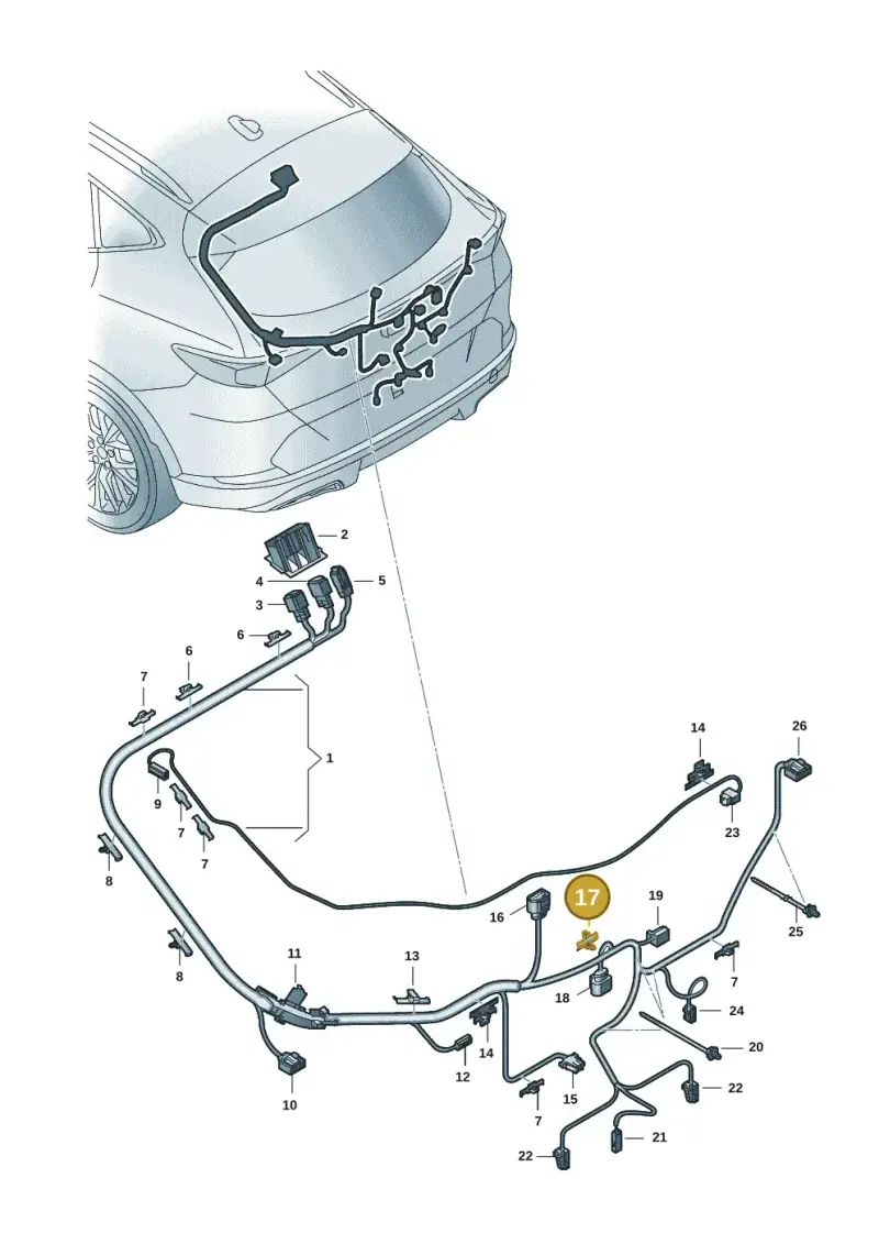 1C0971848D — SEAT Formentor TSI CUPRA (2020-) diagram 5ff972094, position 17