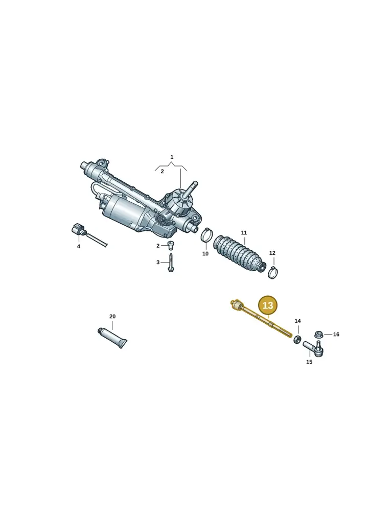 1EA423810B — SEAT EBoost CUPRA (2021-) diagram 10a423050, position 13