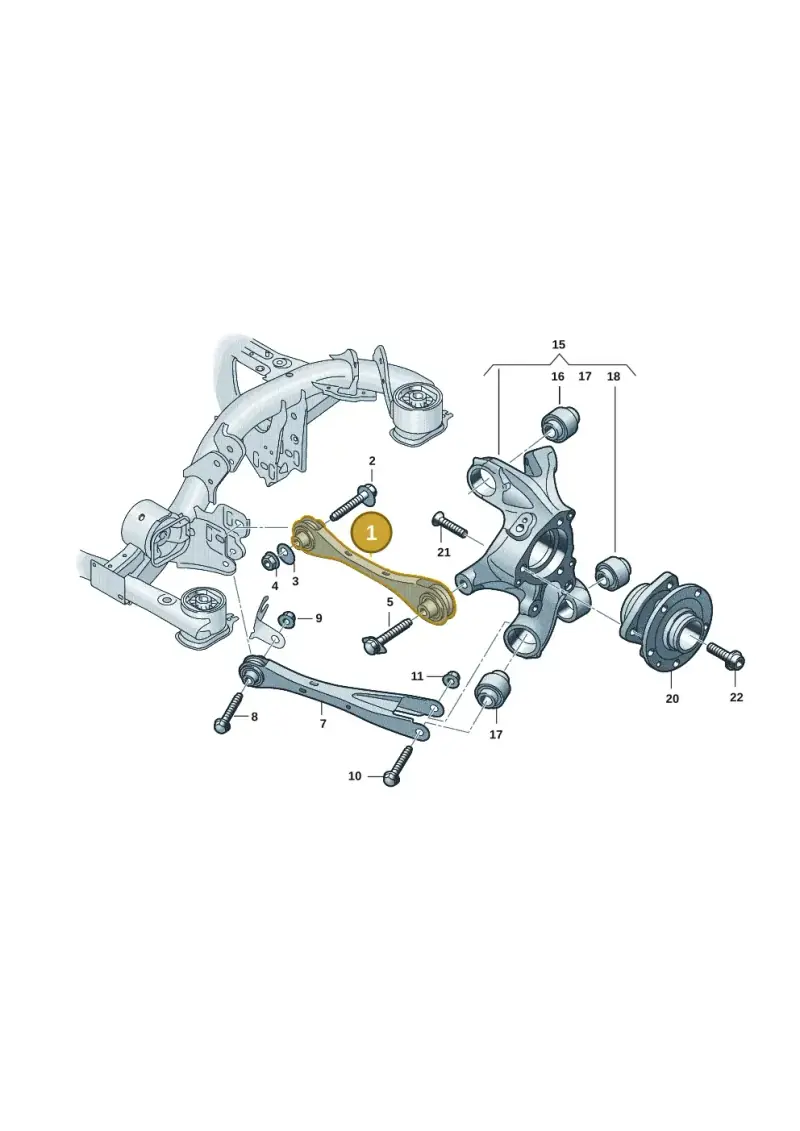 1EA501529B — SEAT EBoost CUPRA (2021-) diagram 10a501200, position 1