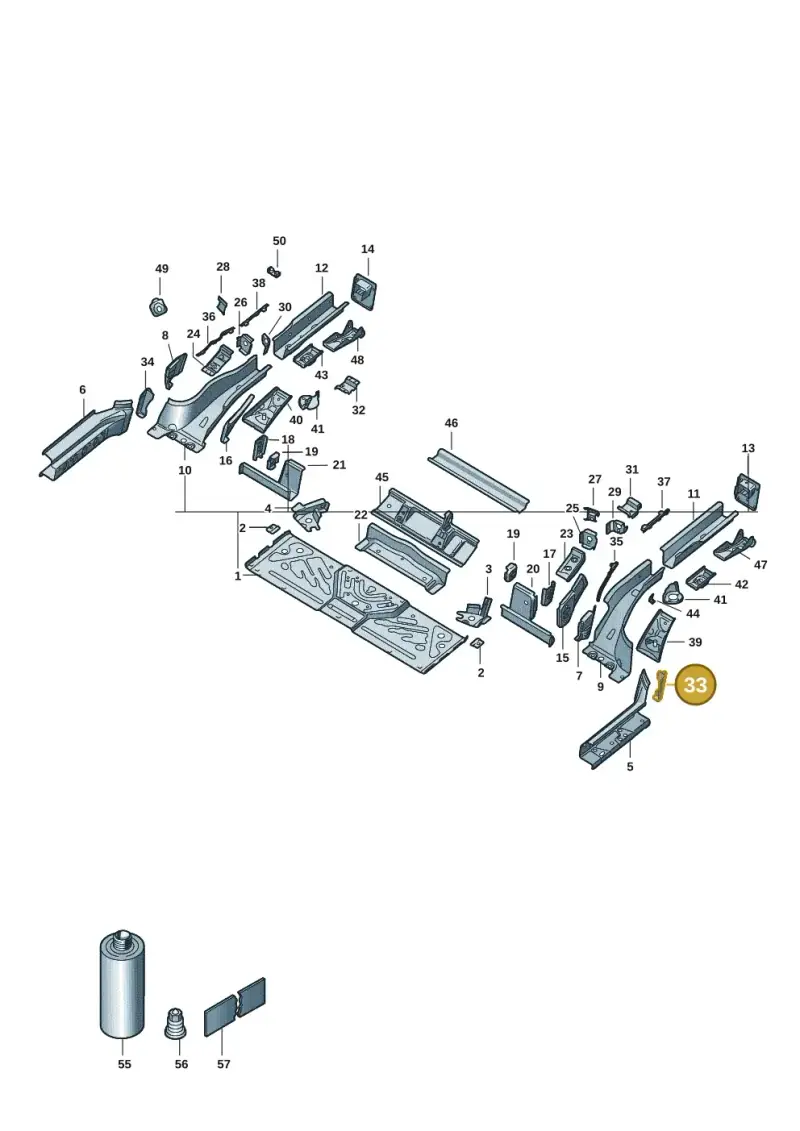 1EA802397A — SEAT Tavascan Cupra (2023-) diagram 11a803020, position 33