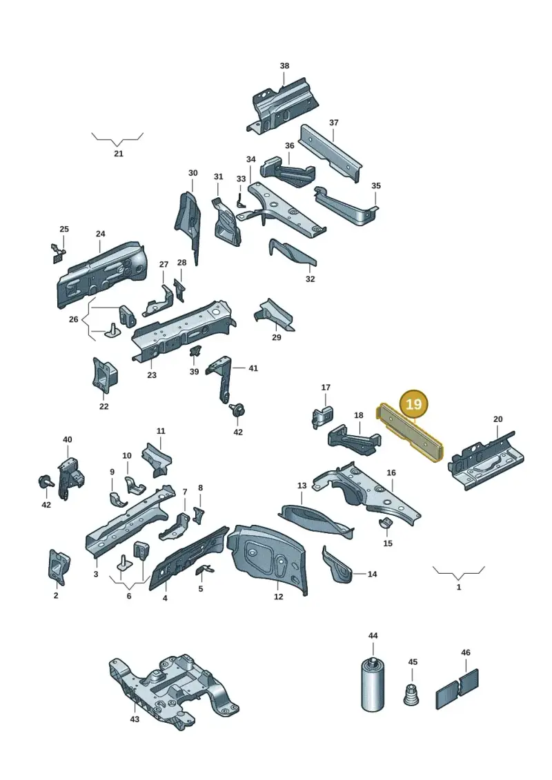 1EA803229 — SEAT Tavascan Cupra (2023-) diagram 10s803000, position 19
