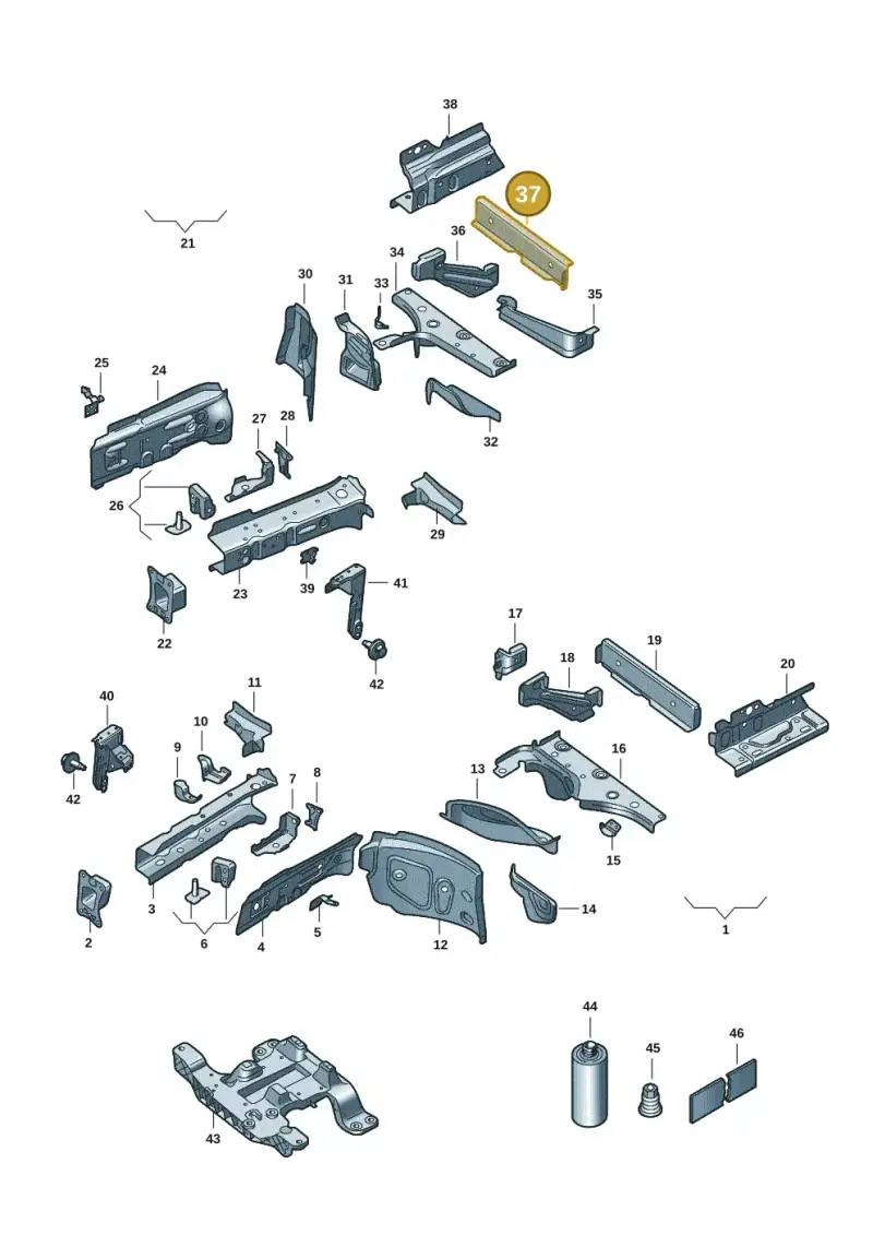 1EA803230 — SEAT Tavascan Cupra (2023-) diagram 10s803000, position 37