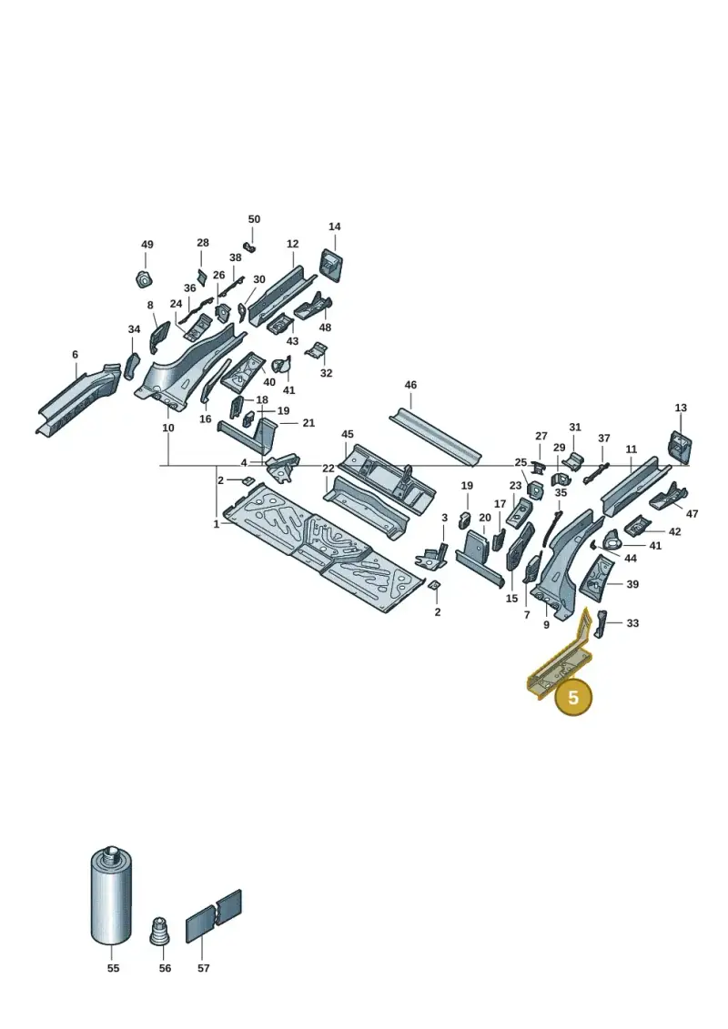 1EA803713A — SEAT Tavascan Cupra (2023-) diagram 11a803020, position 5