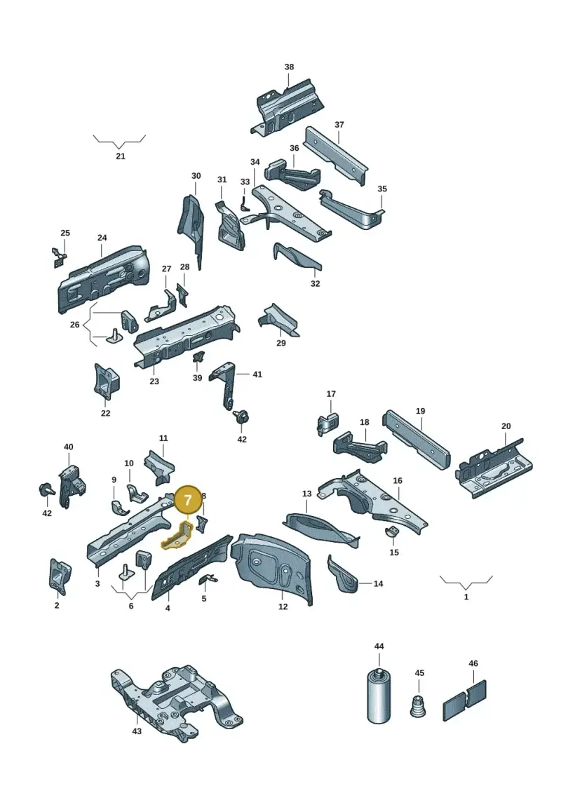 1EA803773 — SEAT Tavascan Cupra (2023-) diagram 10s803000, position 7