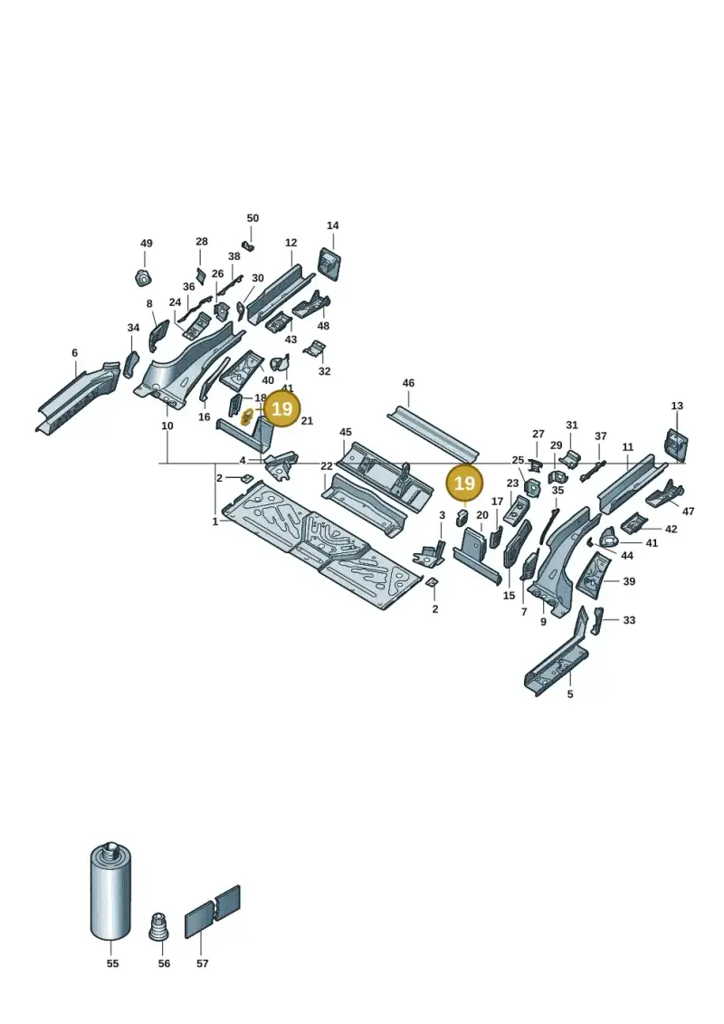 1EA803791 — SEAT Tavascan Cupra (2023-) diagram 11a803020, position 19
