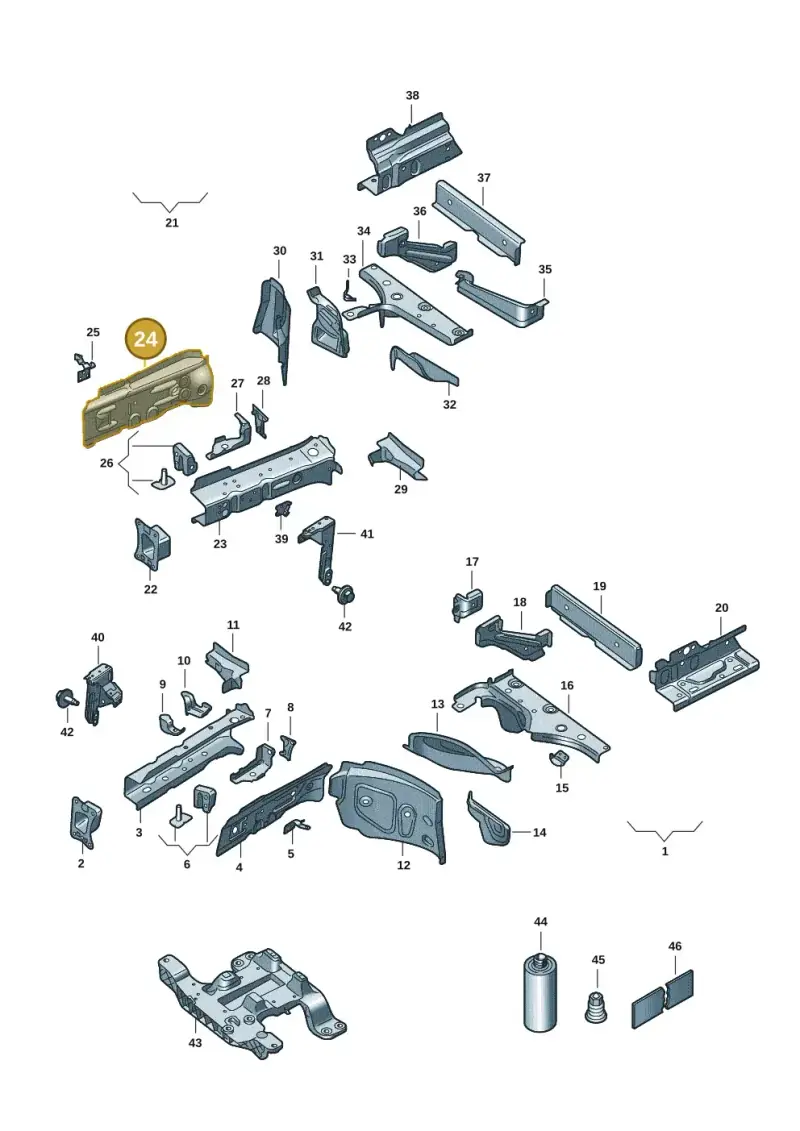 1EA804148A — SEAT Tavascan Cupra (2023-) diagram 10s803000, position 24