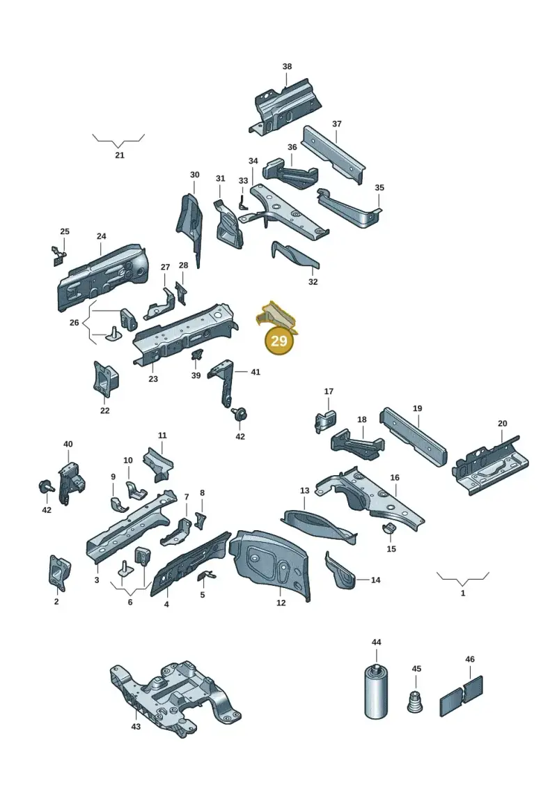 1EA804426E — SEAT Tavascan Cupra (2023-) diagram 10s803000, position 29
