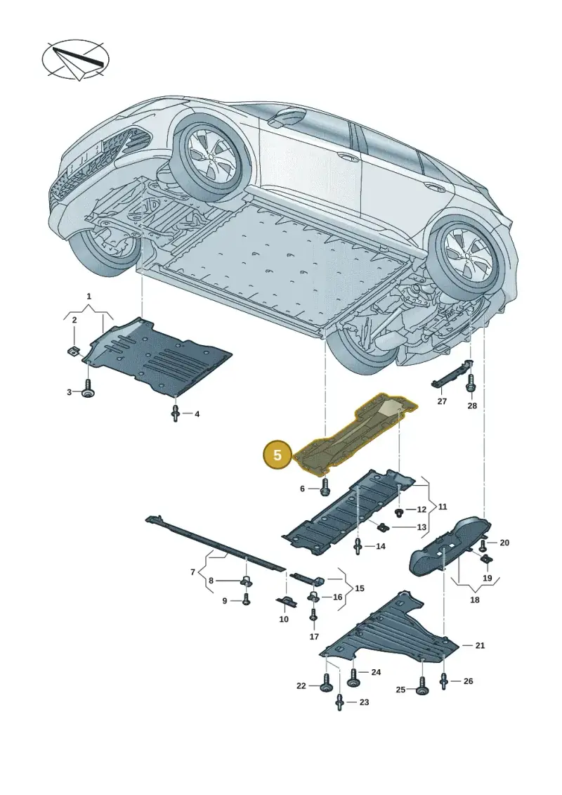 1EA804792E — SEAT EBoost CUPRA (2021-) diagram 10s825000, position 5