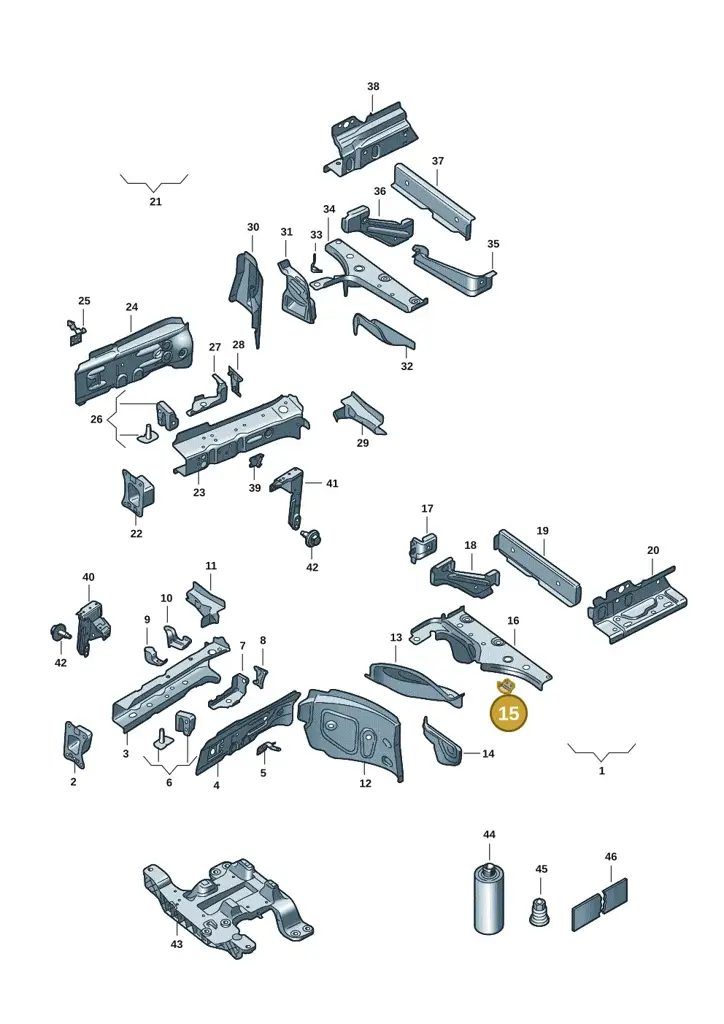 1EA804851 — SEAT Tavascan Cupra (2023-) diagram 10s803000, position 15