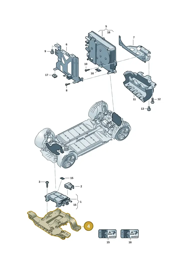 1EA805211B — SEAT EBoost CUPRA (2021-) diagram 10a907190, position 4