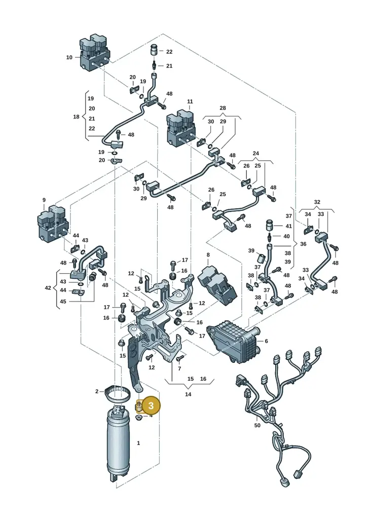 1EA815313B — SEAT Tavascan Cupra (2023-) diagram 10a260600, position 3