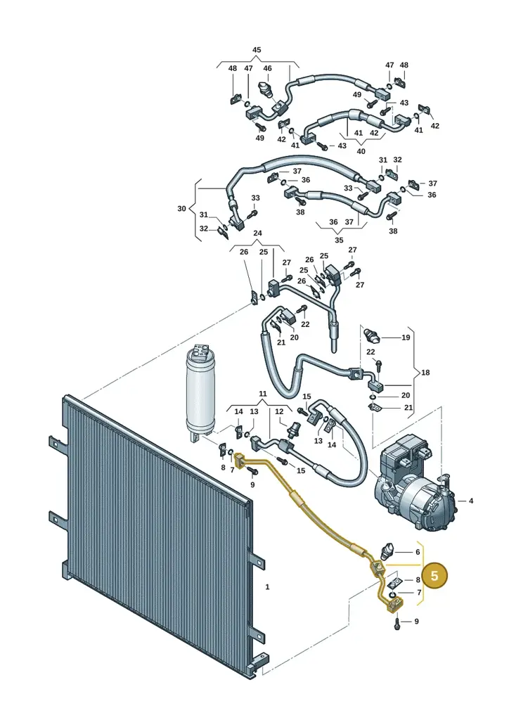 1EA816530L — SEAT EBoost CUPRA (2021-) diagram 10a260500, position 5