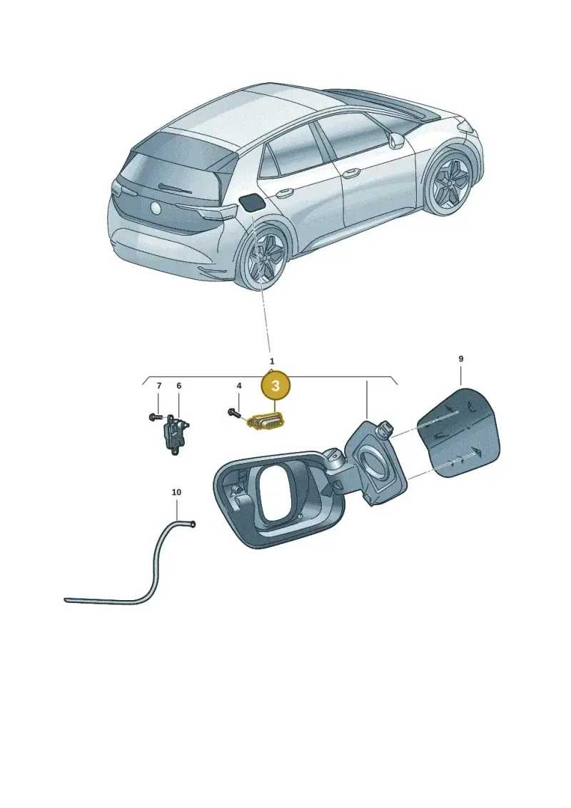 1EA915211A — SEAT EBoost CUPRA (2021-) diagram 10a809000, position 3