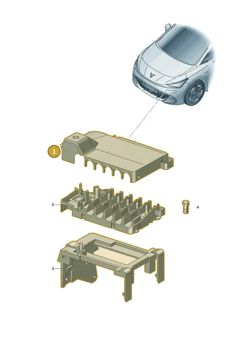 1EA915429C — SEAT EBoost CUPRA (2021-) diagram 10s937020, position 1