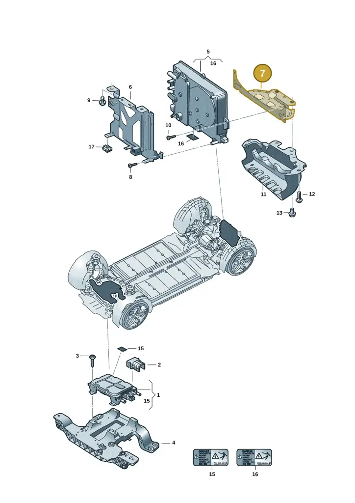 1EA971796D — SEAT EBoost CUPRA (2021-) diagram 10a907190, position 7