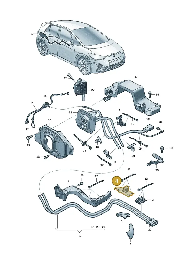 1EA971839F — SEAT EBoost CUPRA (2021-) diagram 10a970005, position 4