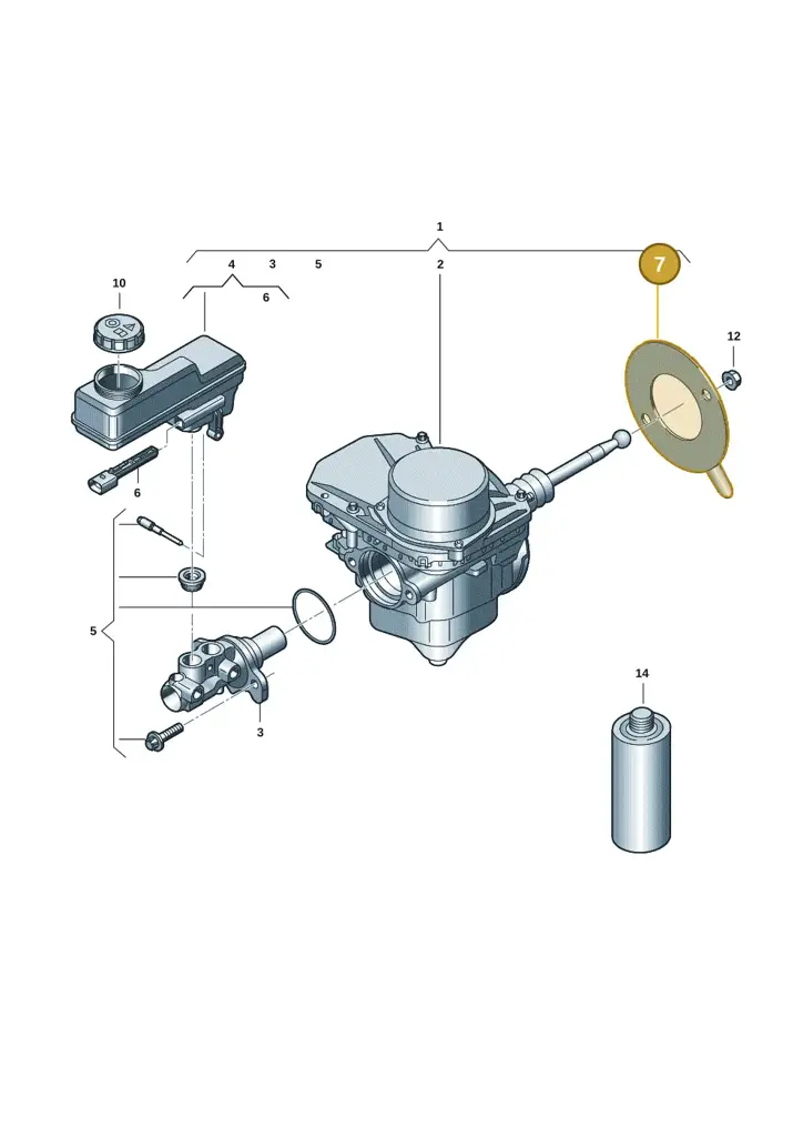 1EB612161 — SEAT EBoost CUPRA (2021-) diagram 10a612000, position 7