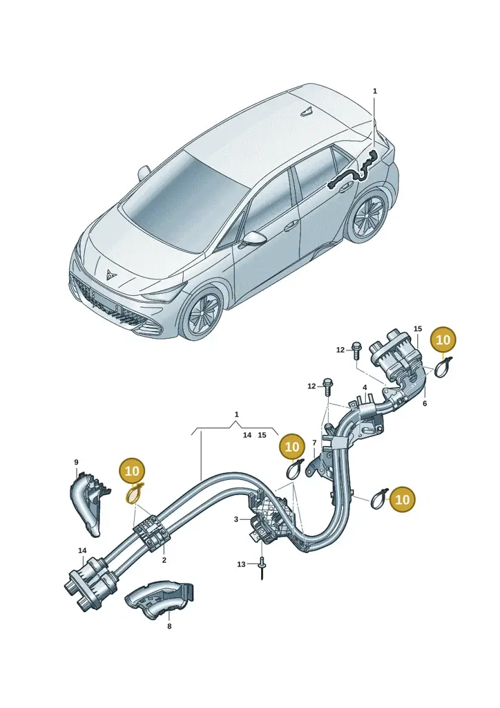 1EE971806C — SEAT Tavascan Cupra (2023-) diagram 10s970008, position 10