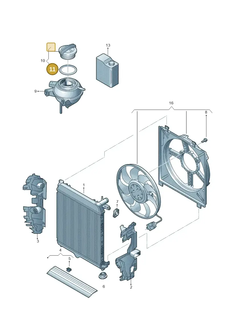 1H0121687A — SEAT Mii electric (2020-2021) diagram 772121700, position 11