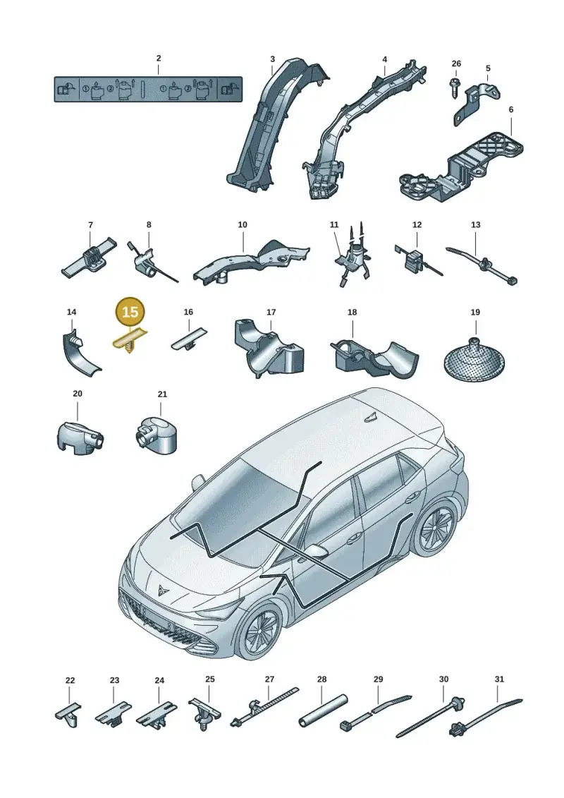 1H0971848AS — SEAT EBoost CUPRA (2021-) diagram 10s972001, position 15
