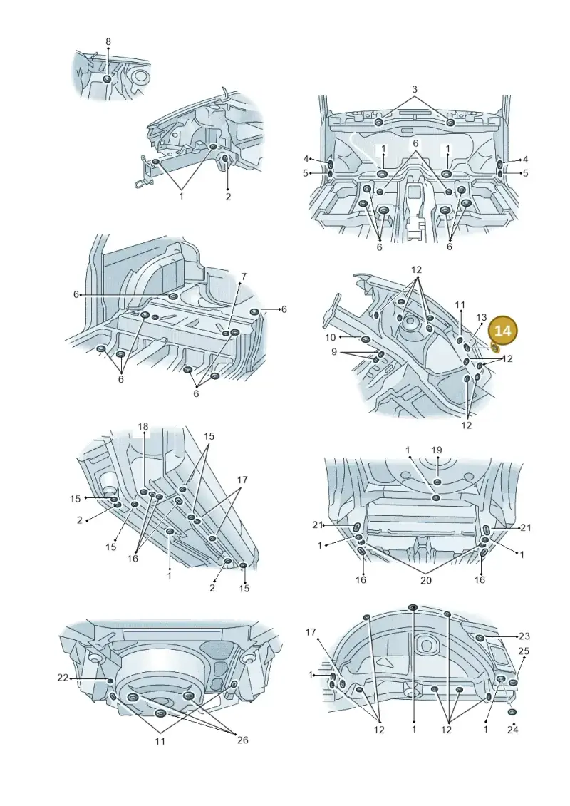 1H0971908E — SEAT TOLEDO/LEON/LEON-4 (2001-2006) diagram 194803350, position 14