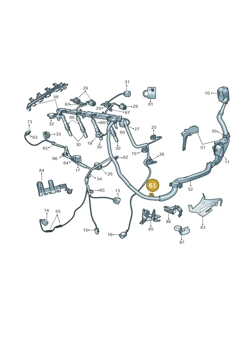 1H0971939E — SEAT Toledo Reference (2012-2015) diagram 697971200, position 61