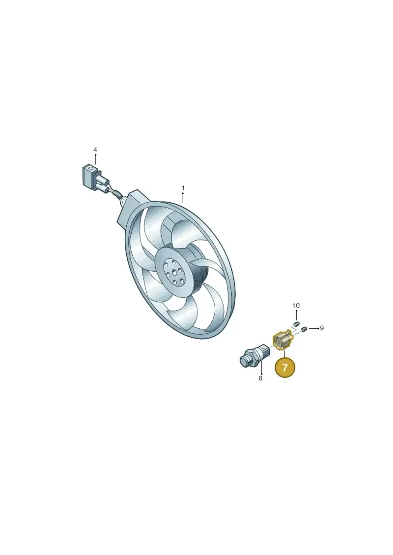 1H0973203 — SEAT Alhambra (2006-2010) diagram 274959500, position 7