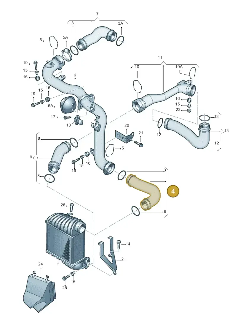 1J0145834T — SEAT TOLEDO/LEON/LEON-4 (2001-2006) diagram 194145850, position 4
