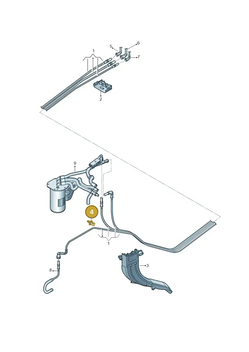 1J0201270A — SEAT Ateca Style (2016-) diagram 746201250, position 4