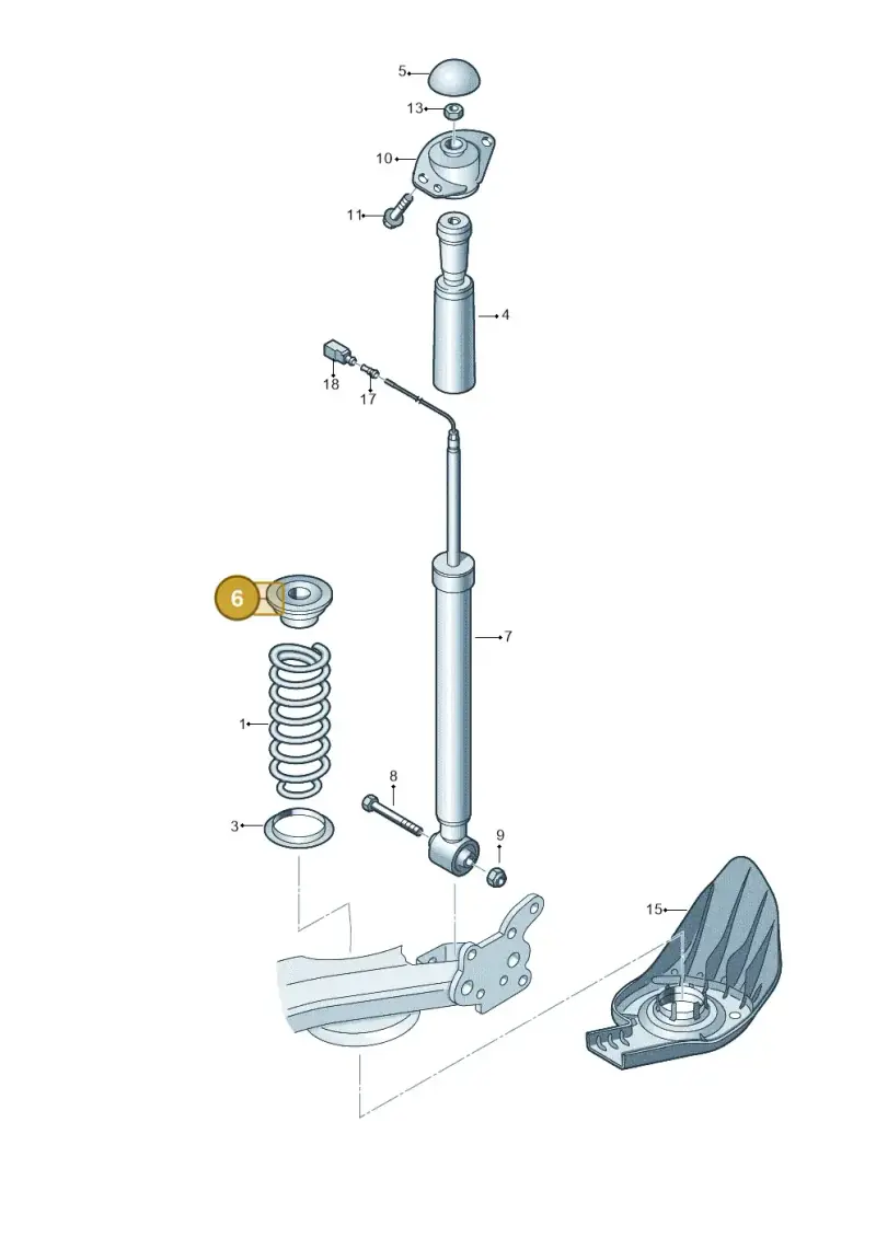 1J0512149B — SEAT Ibiza Stylance (2015-) diagram 773511100, position 6