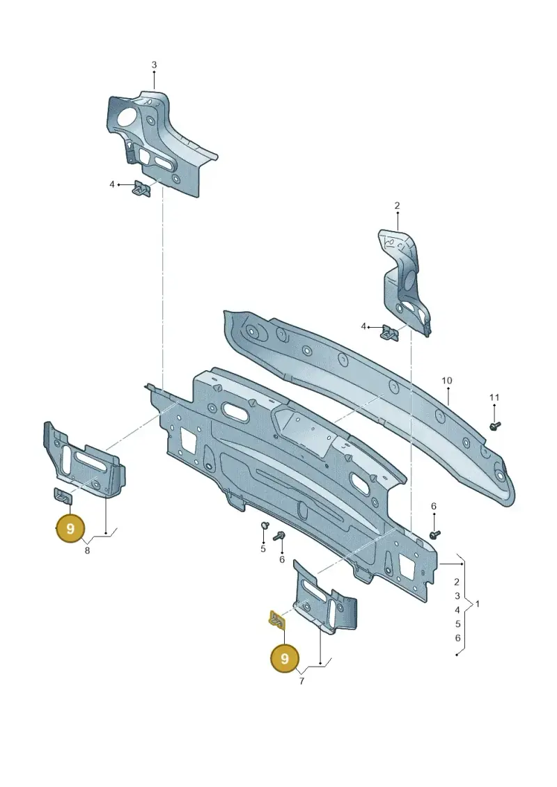 1J0804299 — SEAT Leon style (2019-) diagram 5fn813000, position 9