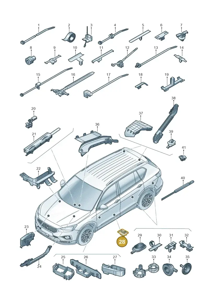 1J0937510A — SEAT Tarraco FR (2018-2024) diagram 591971083, position 28