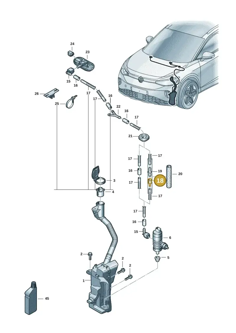 1J0955875P — SEAT Tavascan Cupra (2023-) diagram 11a955010, position 18