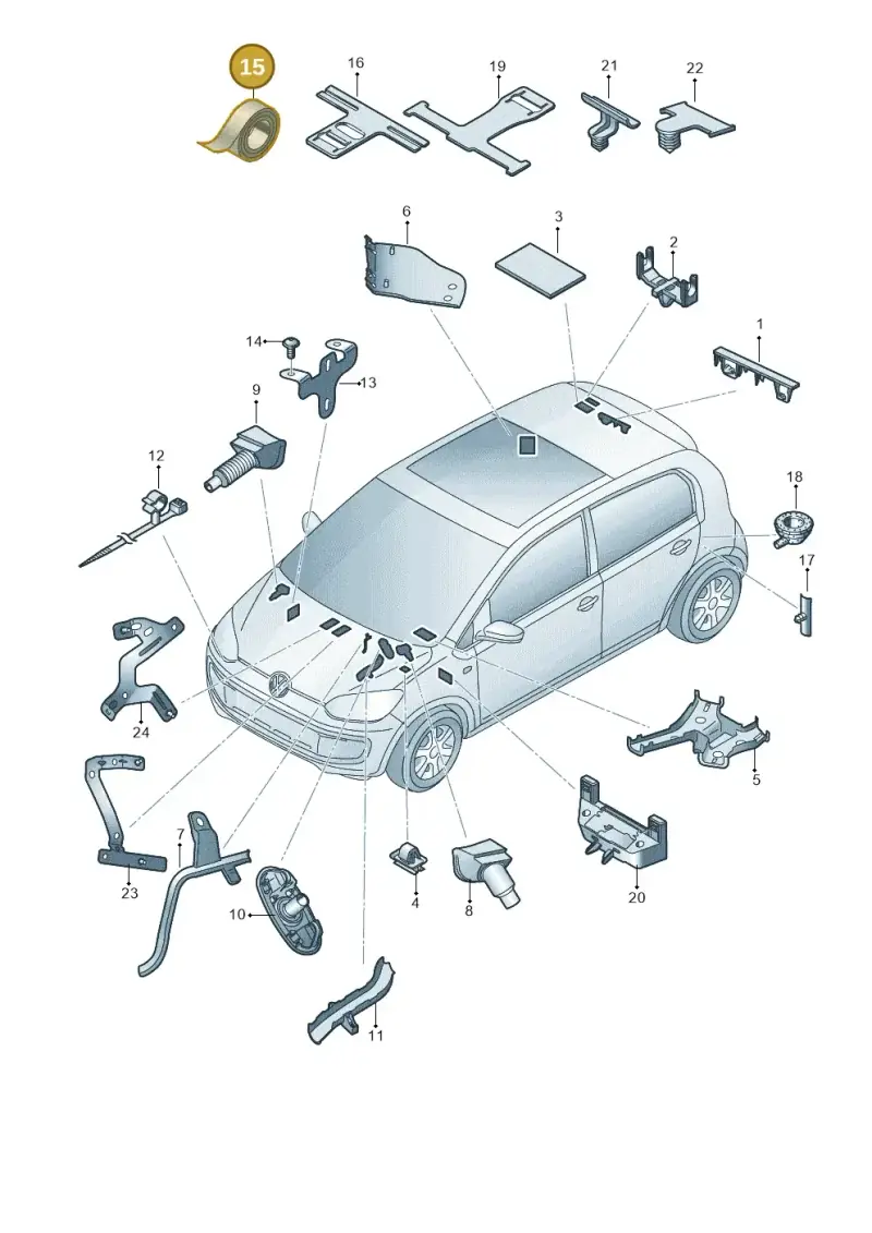 1J0971798C — SEAT Mii electric (2020-2021) diagram 772972010, position 15