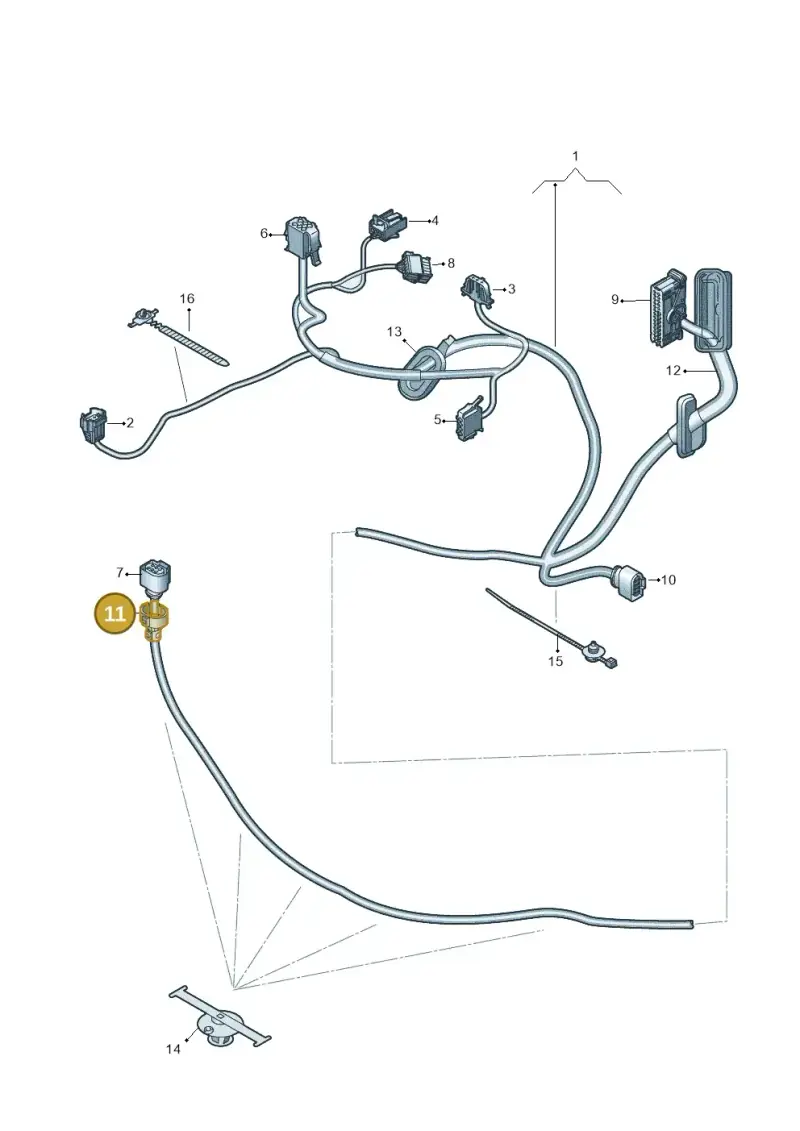 1J0971921L — SEAT Mii electric (2020-2021) diagram 772972330, position 11