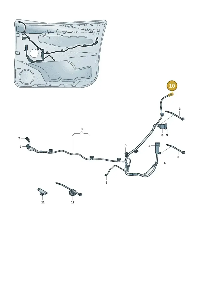 1J0973119 — SEAT Tavascan Cupra (2023-) diagram 20h972034, position 10