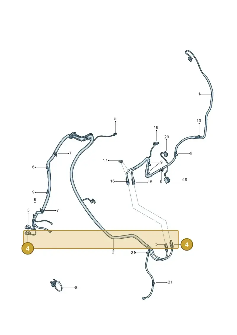 1J0973333 — SEAT Ibiza Stylance (2015-) diagram 639972500, position 4