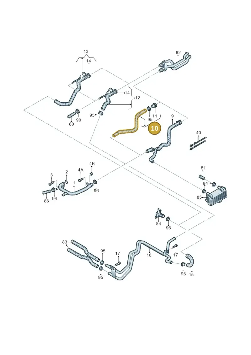 1K0122073FR — SEAT Altea XL Reference (2013-2013) diagram 645121240, position 10