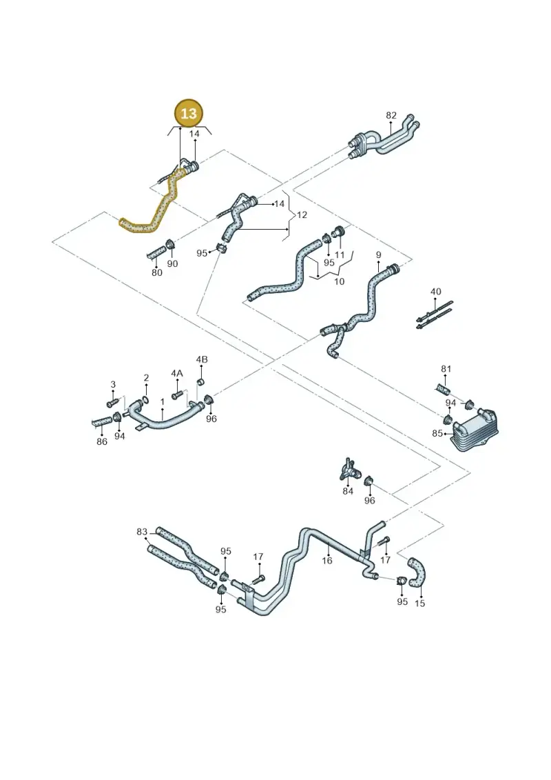 1K0122157HH — SEAT Altea XL Reference (2013-2013) diagram 645121240, position 13