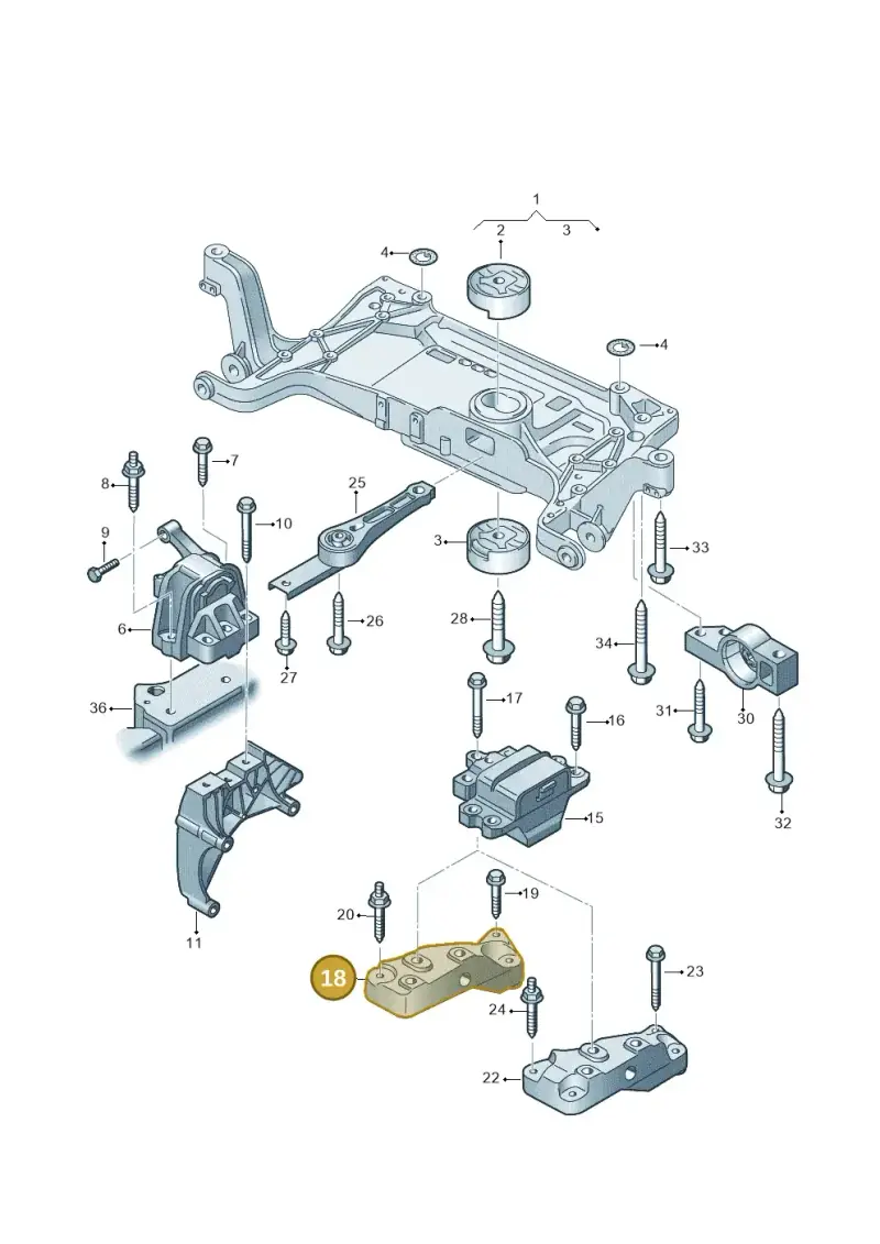 1K0199117AD — SEAT Alhambra Stylance (2010-2013) diagram 689199200, position 18