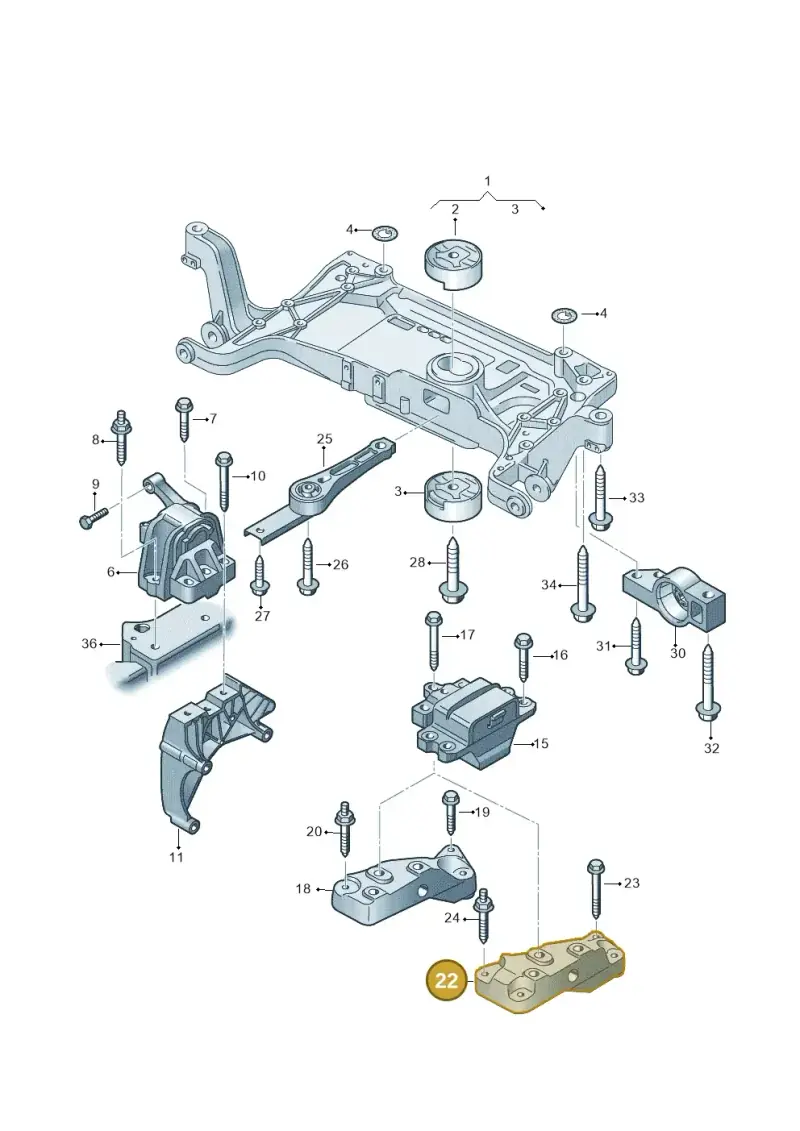 1K0199117AN — SEAT Alhambra Stylance (2010-2013) diagram 689199200, position 22