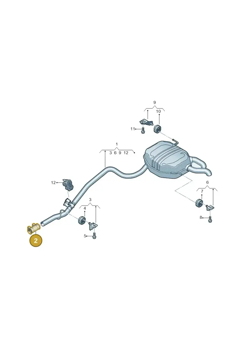 1K0253141S — SEAT Formentor TSI CUPRA (2020-) diagram 596253930, position 2