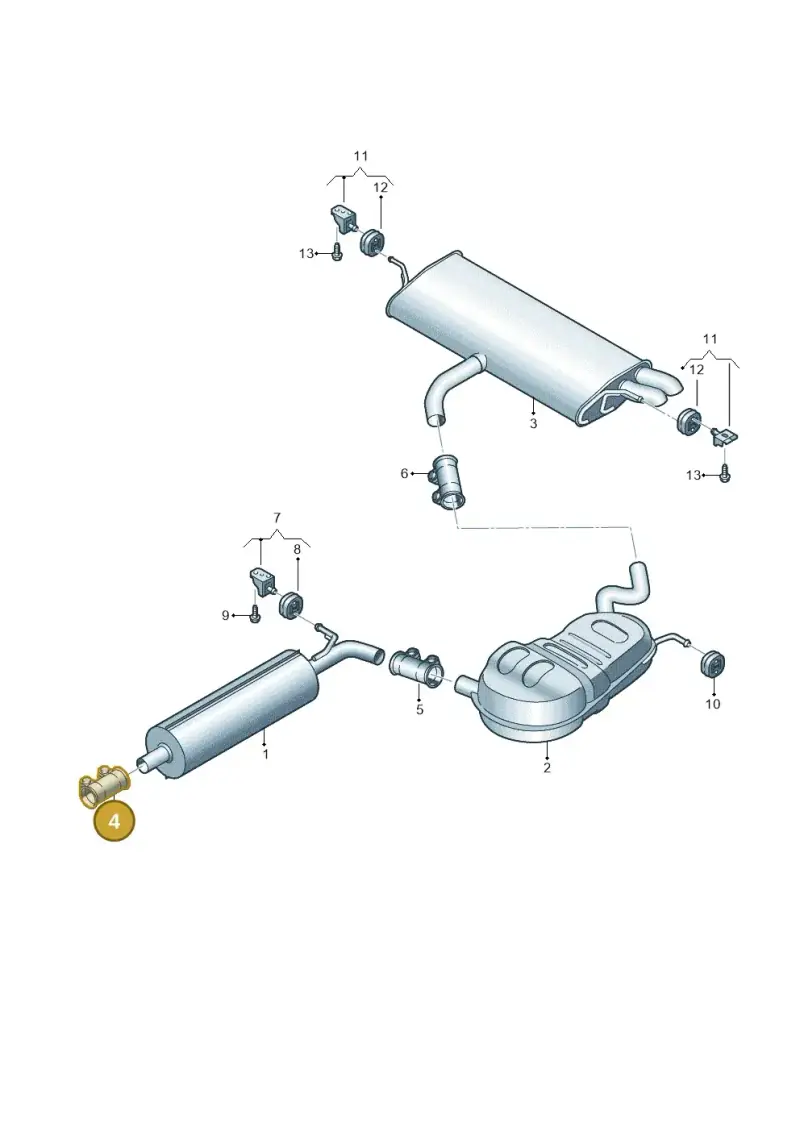 1K0253141T — SEAT Formentor TSI CUPRA (2020-) diagram 827254300, position 4