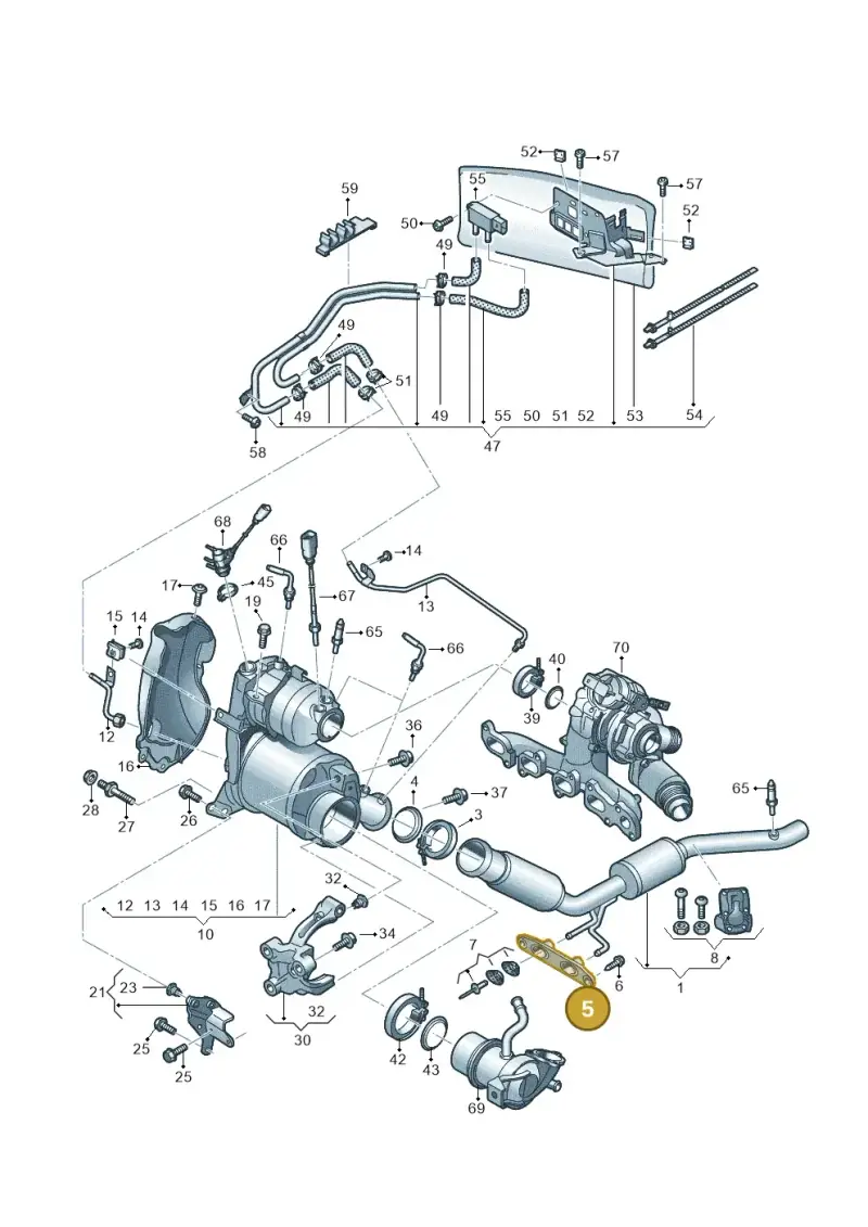 1K0253144BC — SEAT Tarraco FR (2018-2024) diagram 597253650, position 5