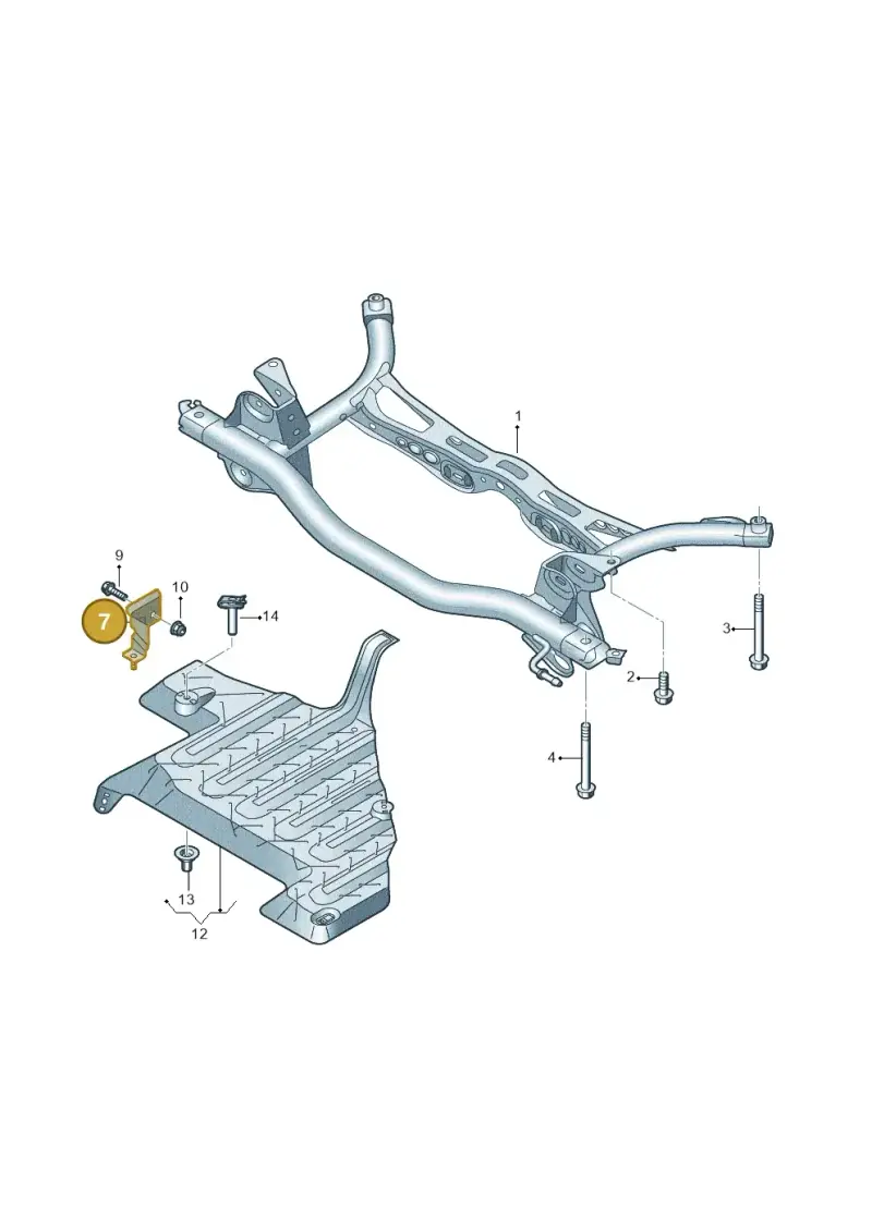 1K0501682 — SEAT Formentor TSI CUPRA (2020-) diagram 869505000, position 7