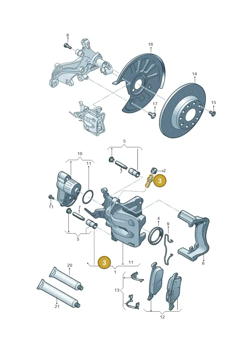 1K0615273D — SEAT Formentor TSI CUPRA (2020-) diagram 596615600, position 3