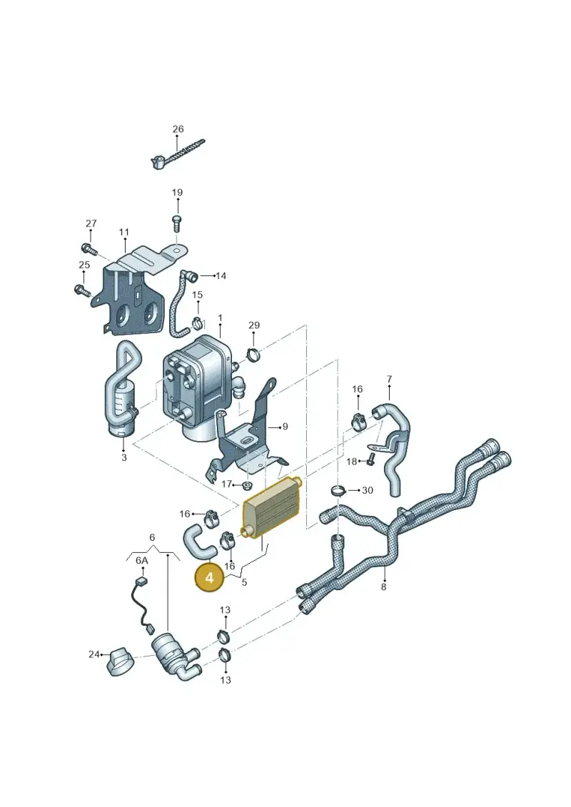 1K0819178C — SEAT Alhambra Stylance (2015-2022) diagram 863819700, position 4