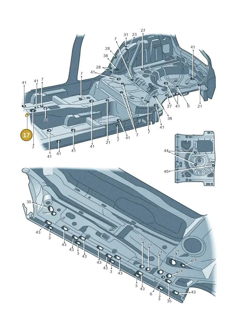 1K0819425 — SEAT Altea XL Reference (2013-2013) diagram 420803350, position 17